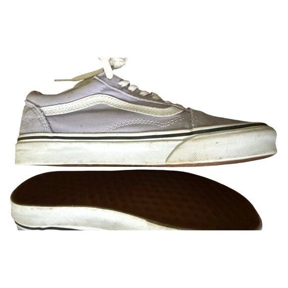 Vans Old Skool Languid Lavender Suede Sneakers Womens 7 Mens 5.5 Classic Style - Picture 14 of 16